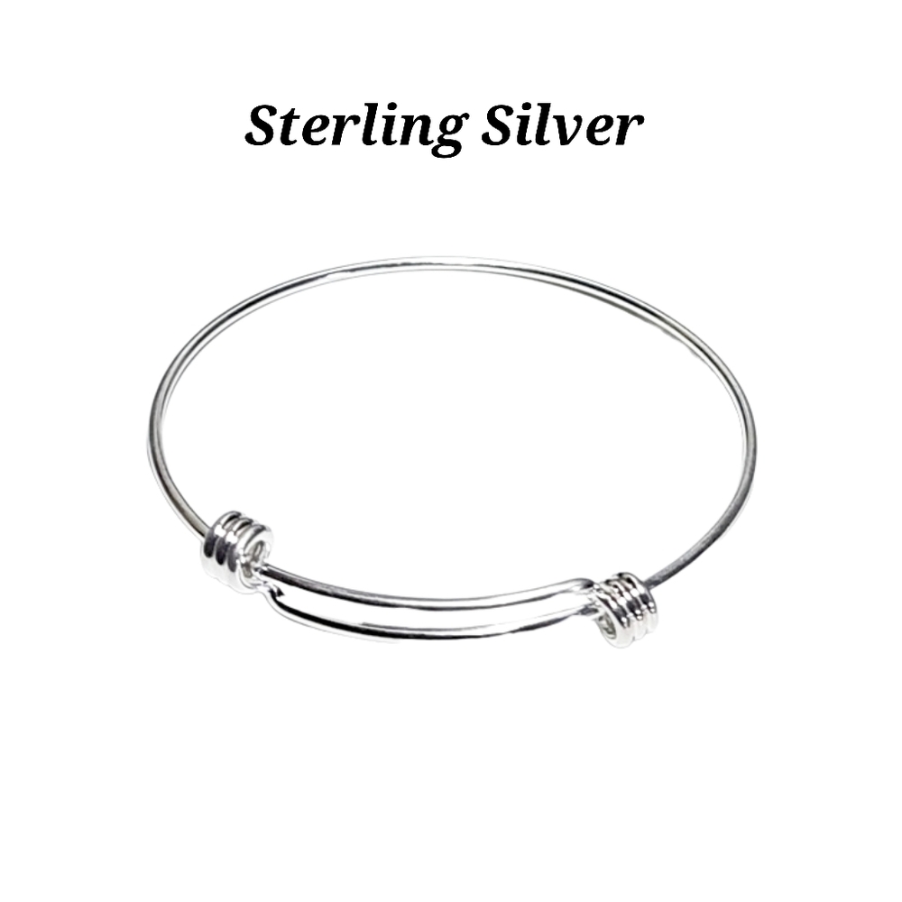 Sterling Silver Adjustable Bracelet - image 1